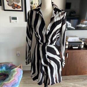 PLT Zebra Print Dress